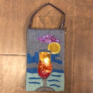 Bamboo Trading company crossbody wristlet